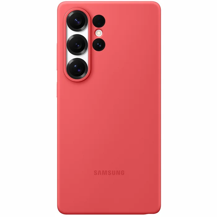 Samsung Galaxy S25 Ultra Silicone Cover Red