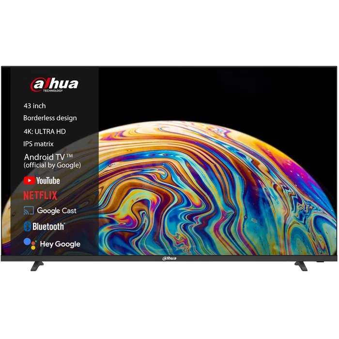 Televizors Dahua 43" UHD LED Android TV DHI-LTV43-SD400