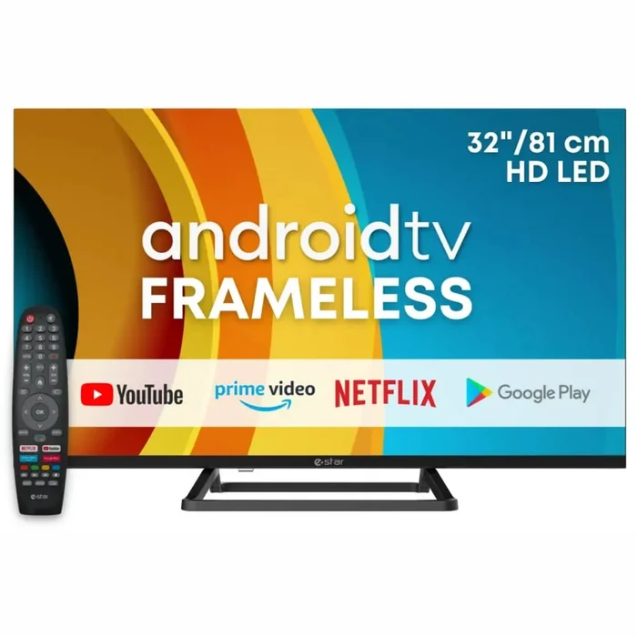 Televizori eSTAR 32" HD LED Android TV LEDTV32A3T2