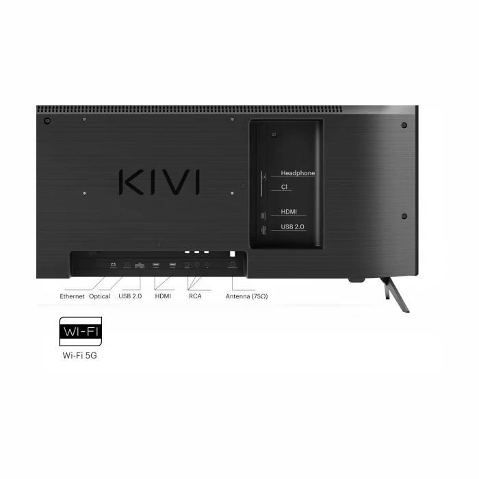 Televizors Kivi 32" HD LED Android TV Black 32H760QB