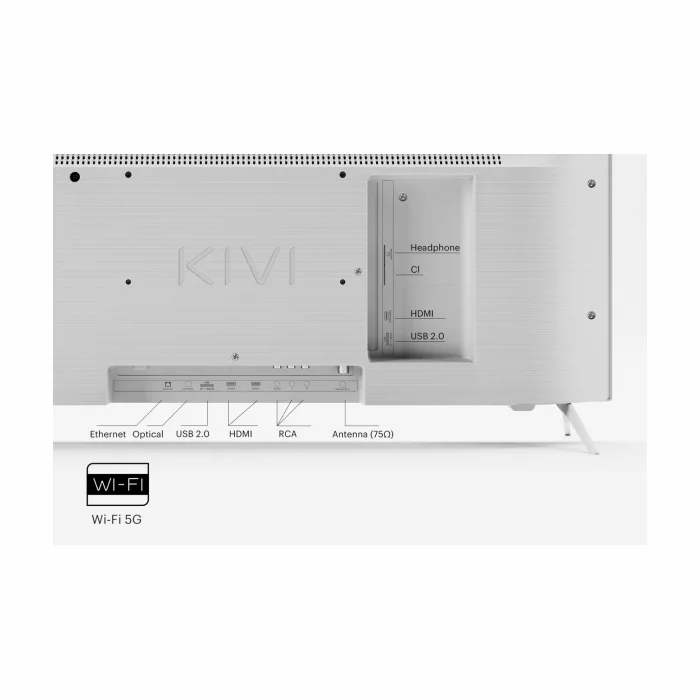 Televizors Kivi 32" HD LED Android TV White 32H760QW