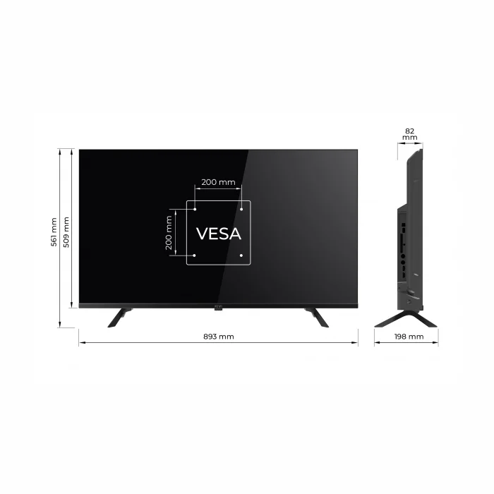 Televizors Kivi 40" FHD LED Android TV 40F730QB