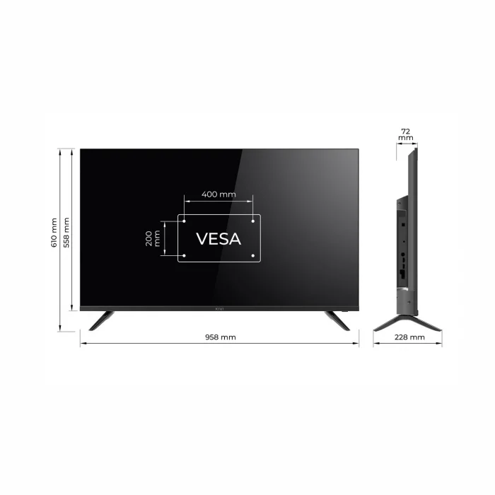 Televizors Kivi 43" FHD LED Android TV 43F730QB