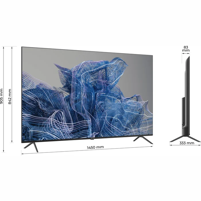 Televizors Kivi 65" UHD LED Android TV 65U740NB
