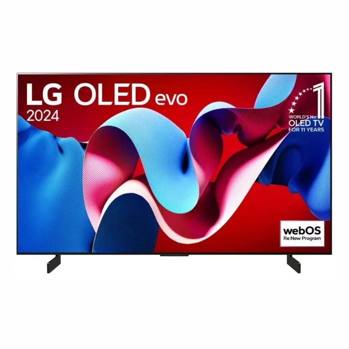 Televizors LG 42" UHD OLED evo C4 Smart OLED42C41LA + Soundbars LG S40T Komplekts