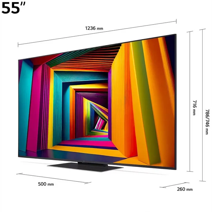 Televizors LG 55" UHD LED Smart TV 55UT91003LA