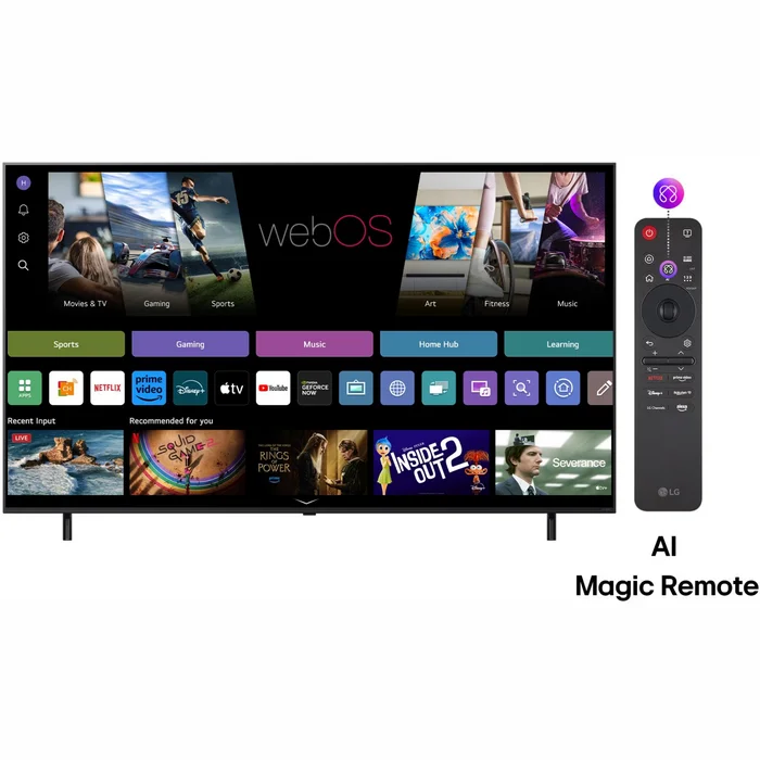 Televizors LG 55" UHD QNED AI Smart TV 55QNED80A3A