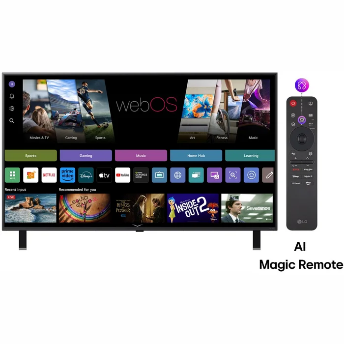 Televizori LG 55" UHD QNED evo AI Smart TV 55QNED85A3C