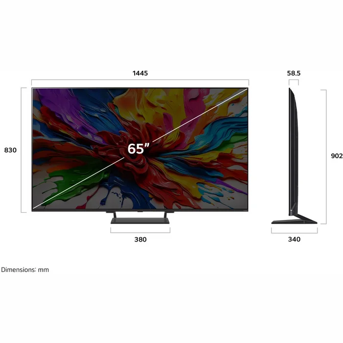 LG 65" UHD QNED evo AI MiniLED Smart TV 65QNED93A6A
