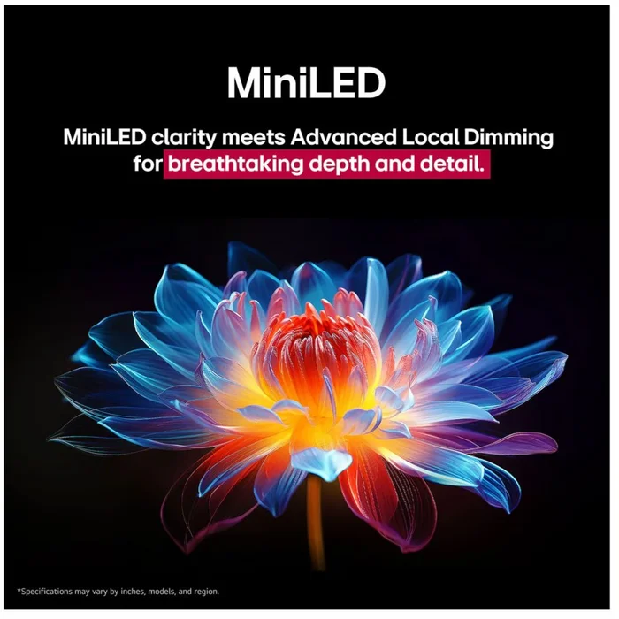 LG 65" UHD QNED evo AI MiniLED Smart TV 65QNED9MA3B