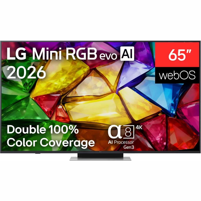LG 65" Mini RGB evo 4K AI Smart TV (2026) 65MRGB87B3B