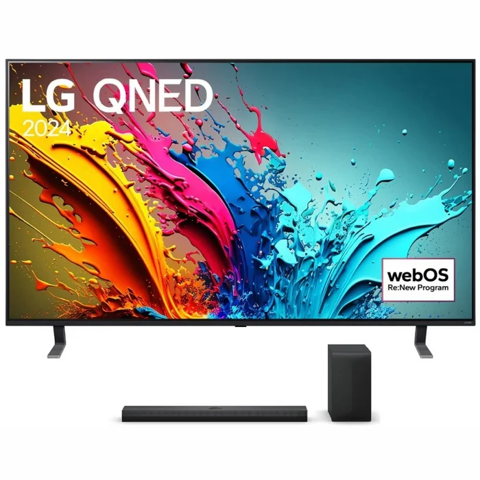 Televizors LG 65" UHD QNED Smart TV 65QNED85T3C + Soundbar LG S70TY komplekts