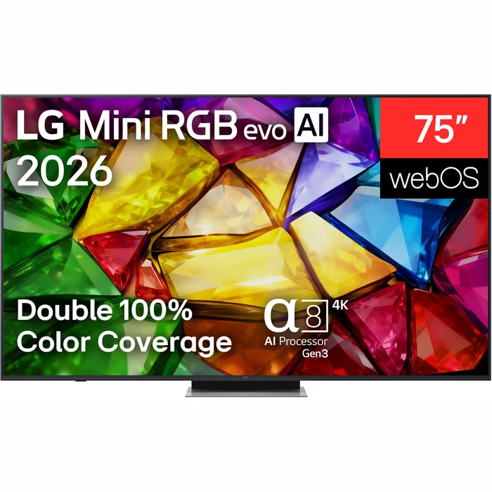 LG 75" Mini RGB evo 4K AI Smart TV (2026) 75MRGB87B3B