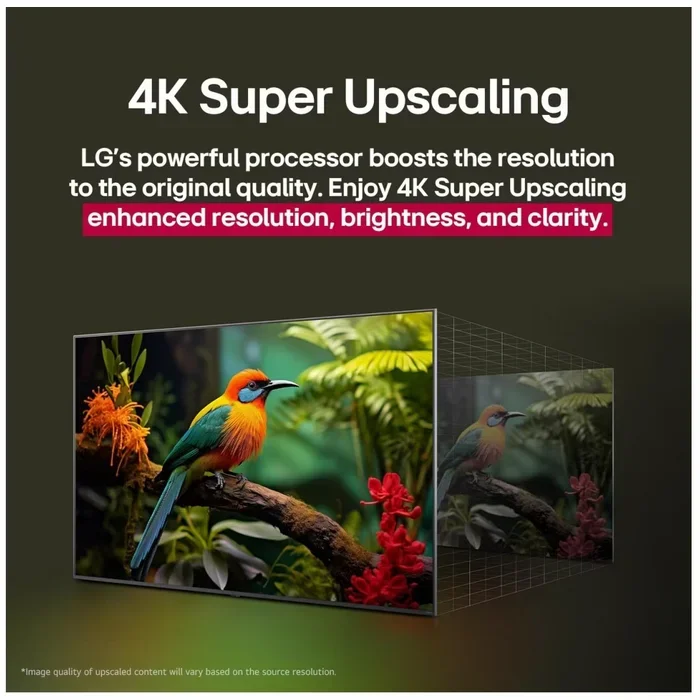 LG 43" UHD LED AI Smart TV 43UA75006LA.AEU