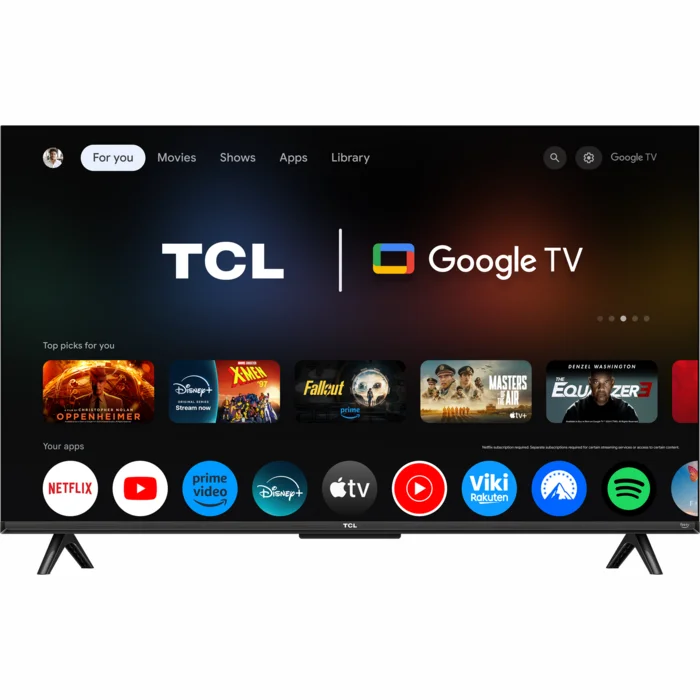 TCL 43" UHD QLED Google TV 43T69C