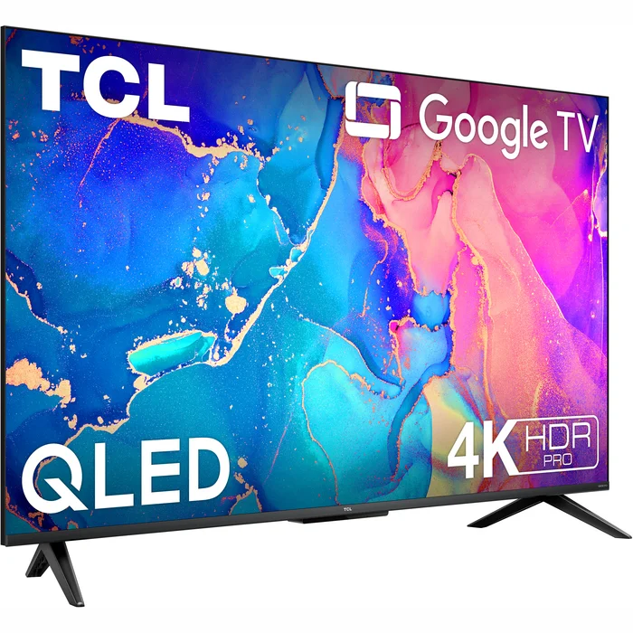 Televizors TCL 43" UHD QLED Google TV 43C639