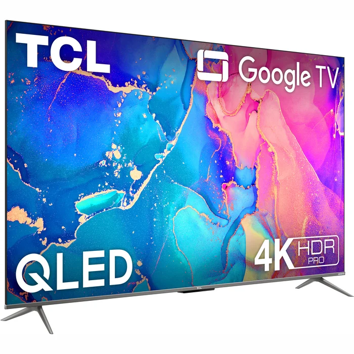 Televizors TCL 55" UHD QLED Google TV 55C639