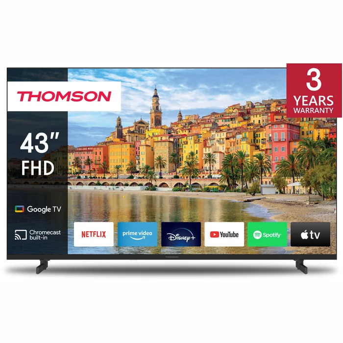 Televizors Thomson 43" FHD LED Google TV 43FG2S14