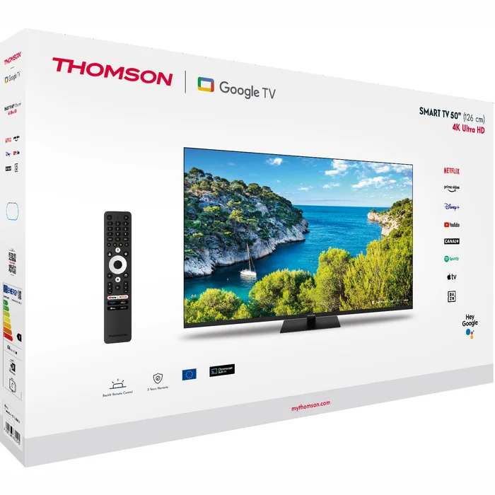 Televizors Thomson 50" UHD LED Google TV 50UG5C14