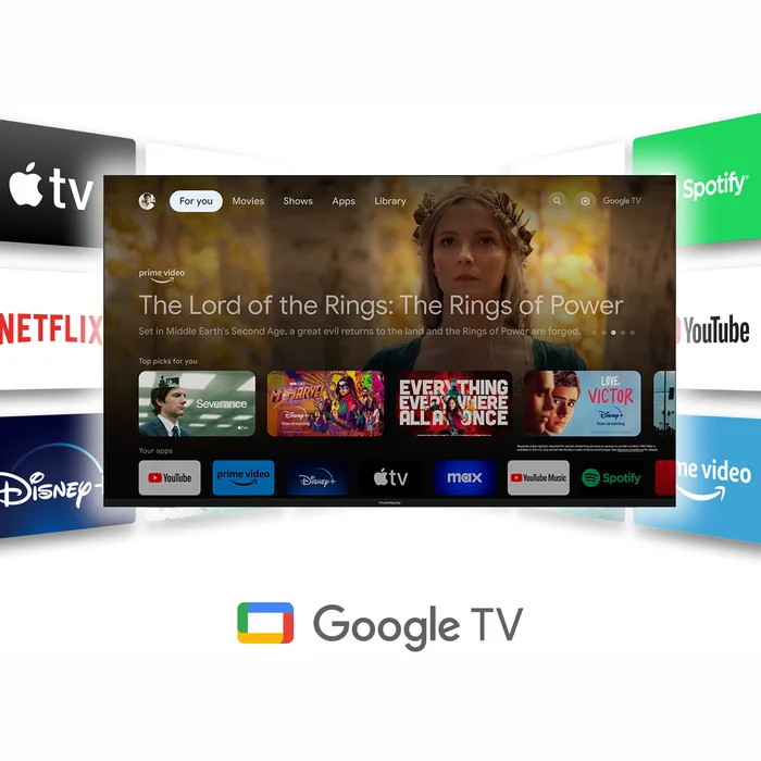Thomson 50" QLED UHD Google TV 50QG5C14