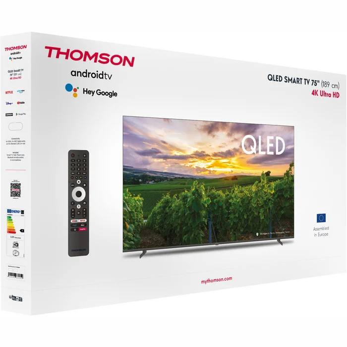 Televizors Thomson 75" UHD QLED Android TV 75QA2S13