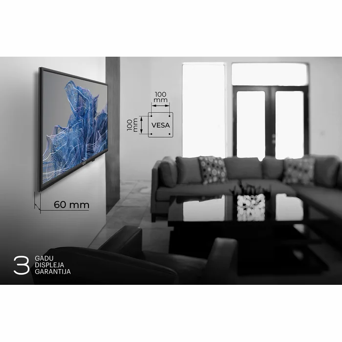 Televizors Kivi 24" HD LED Android TV 24H750NB