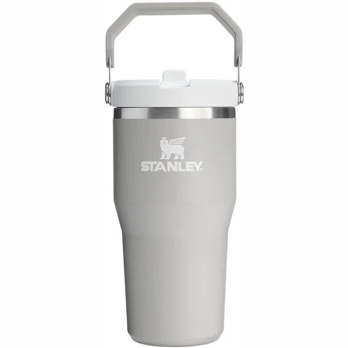 Termokrūze ar salmiņu Stanley The IceFlow Flip Straw 2.0 Tumbler 0.6l Ash