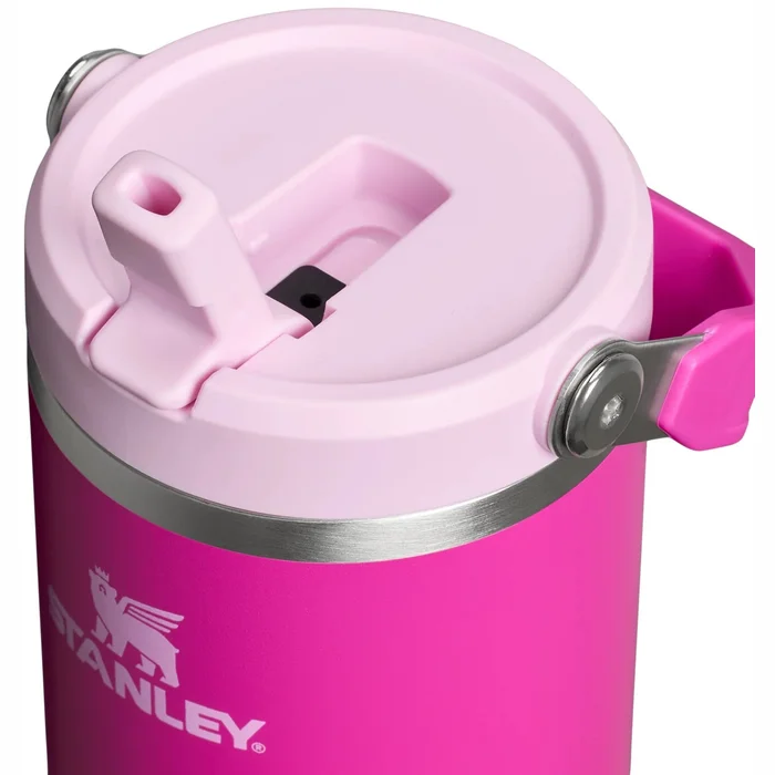 Termokrūze ar salmiņu Stanley The IceFlow Flip Straw 2.0 Tumbler 0,89l Violet Blossom