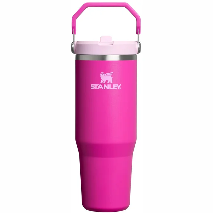 Termokrūze ar salmiņu Stanley The IceFlow Flip Straw 2.0 Tumbler 0,89l Violet Blossom