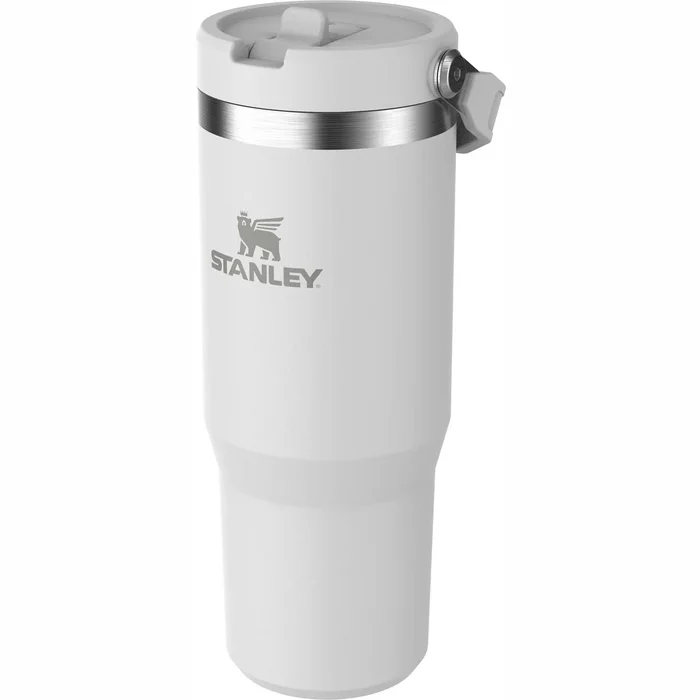 Termokrūze ar salmiņu Stanley The IceFlow Flip Straw Tumbler 0.89l Frost