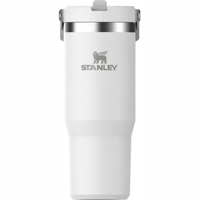 Termokrūze ar salmiņu Stanley The IceFlow Flip Straw Tumbler 0.89l Frost