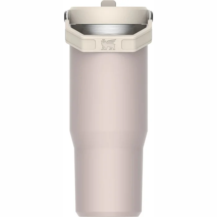 Termokrūze ar salmiņu Stanley The IceFlow Flip Straw Tumbler 0.89l Rose Quartz