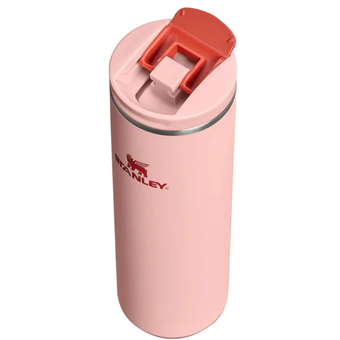 Termokrūze Stanley The Transit Fliptop Mug 0,47L Peach Rose