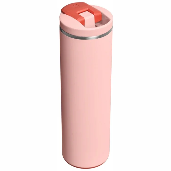 Termokrūze Stanley The Transit Fliptop Mug 0,47L Peach Rose