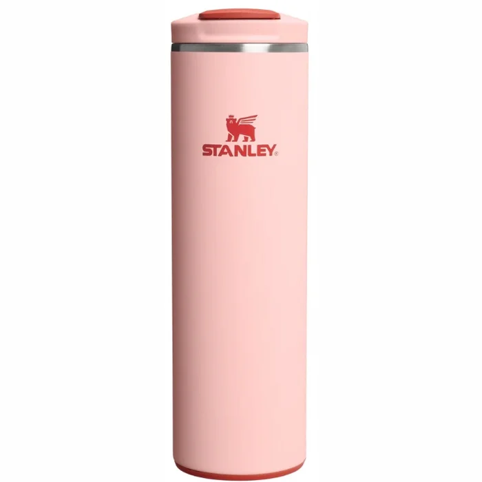 Termokrūze Stanley The Transit Fliptop Mug 0,47L Peach Rose