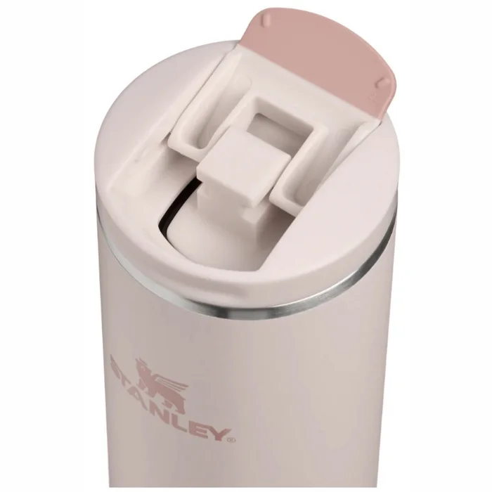 Termokrūze Stanley The Transit Fliptop Mug 0,47L Rose Quartz