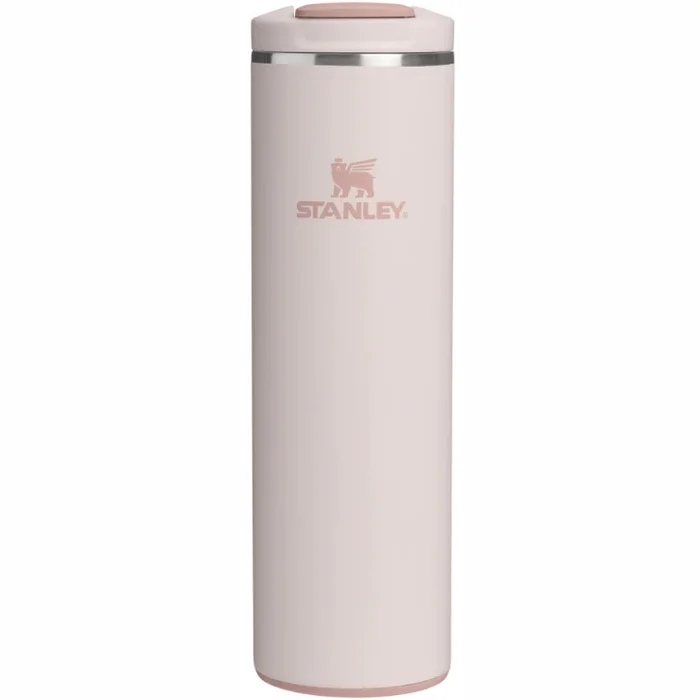 Termokrūze Stanley The Transit Fliptop Mug 0,47L Rose Quartz