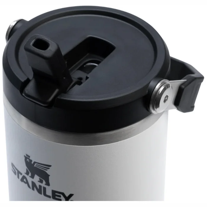 Termokrūze ar salmiņu Stanley The IceFlow Flip Straw 2.0 Tumbler 0.89l Chalk