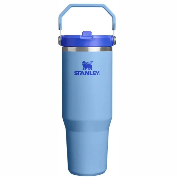 Termokrūze ar salmiņu Stanley The IceFlow Flip Straw 2.0 Tumbler Blue Sky