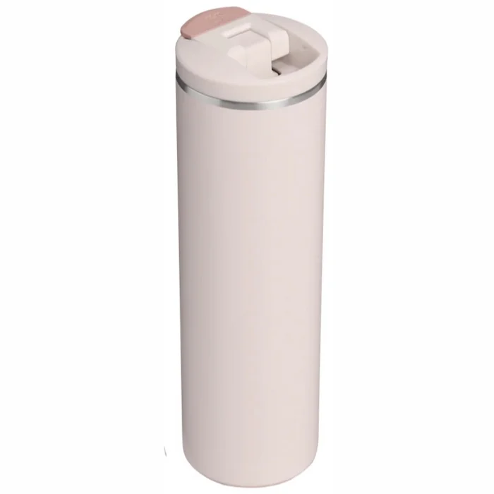 Termokrūze Stanley The Transit Fliptop Mug 0,59L Rose Quartz