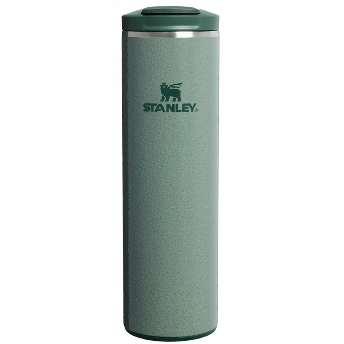 Termokrūze Stanley The Transit Fliptop Mug 0,47L Hammertone Green