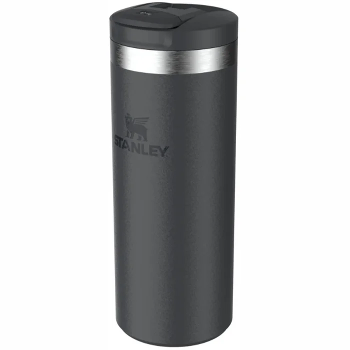 Termokrūze Stanley The Transit Fliptop Mug 0,35L Black 2.0