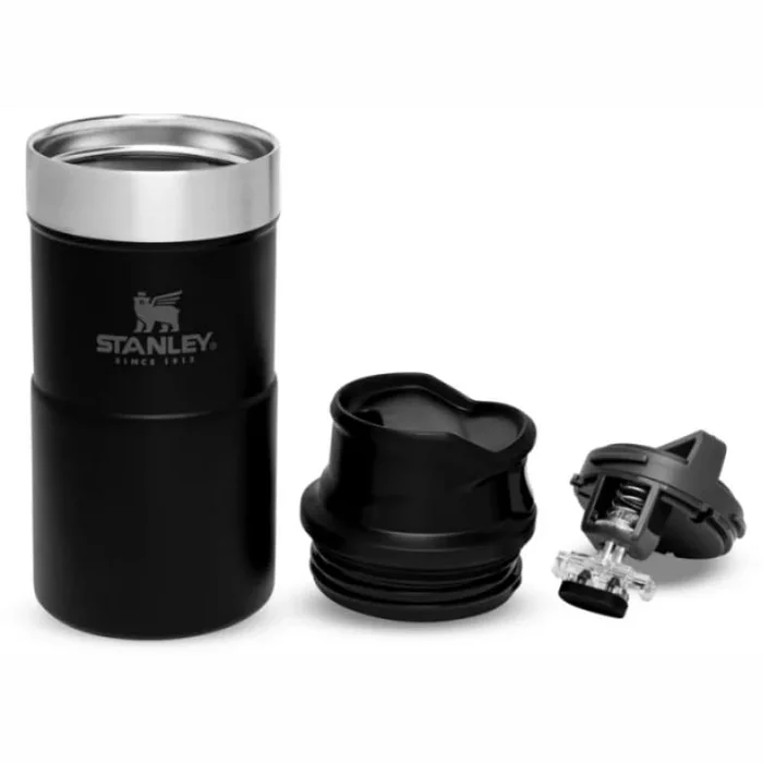 Termokrūze Stanley Classic The Trigger-Action Travel Mug 0.25l Matēti melna (2809849010)