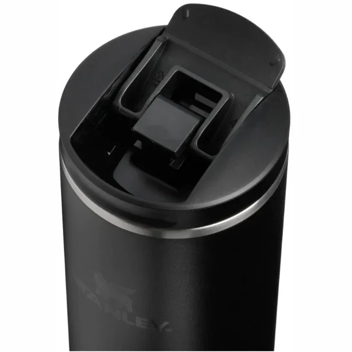 Termokrūze Stanley The Transit Fliptop Mug 0,47L Black 2.0