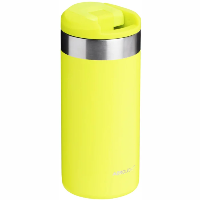 Termokrūze Stanley The AeroLight Transit Mug 0.35l Electric Yellow (2810788094)