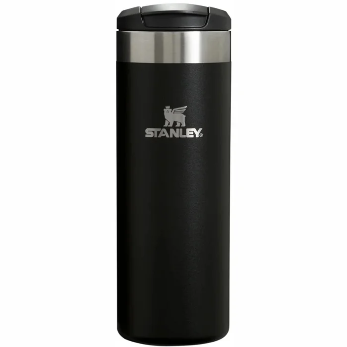 Termokrūze Stanley The AeroLight Transit Mug 0.47l Black 2.0