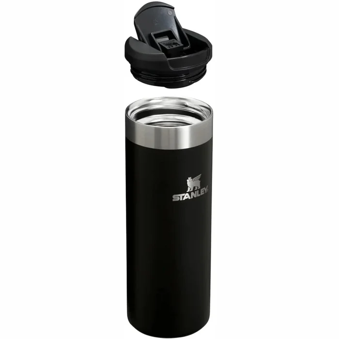Termokrūze Stanley The AeroLight Transit Mug 0.47l Black 2.0