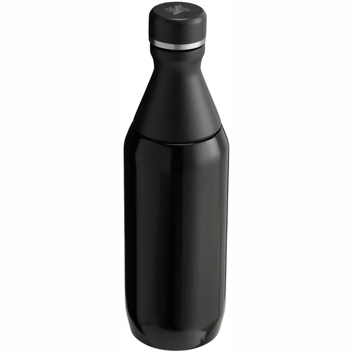 Termopudele Stanley The All Day Slim Bottle 0.35l Black Gloss
