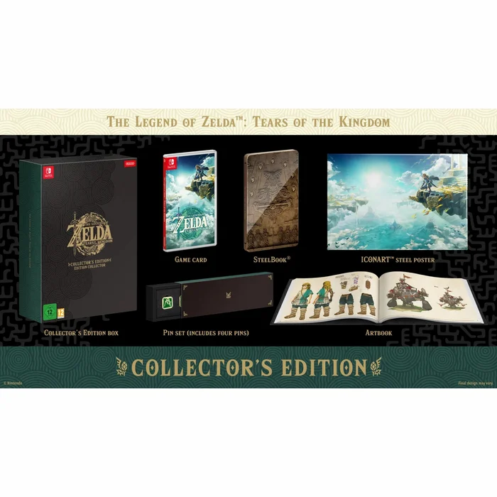 Spēle The Legend of Zelda Tears of the Kingdom Collector's Edition (Nintendo Switch)