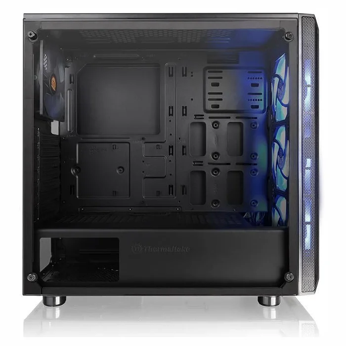 Stacionārā datora korpuss Thermaltake Versa J23 TG RGB Edition ATX Black